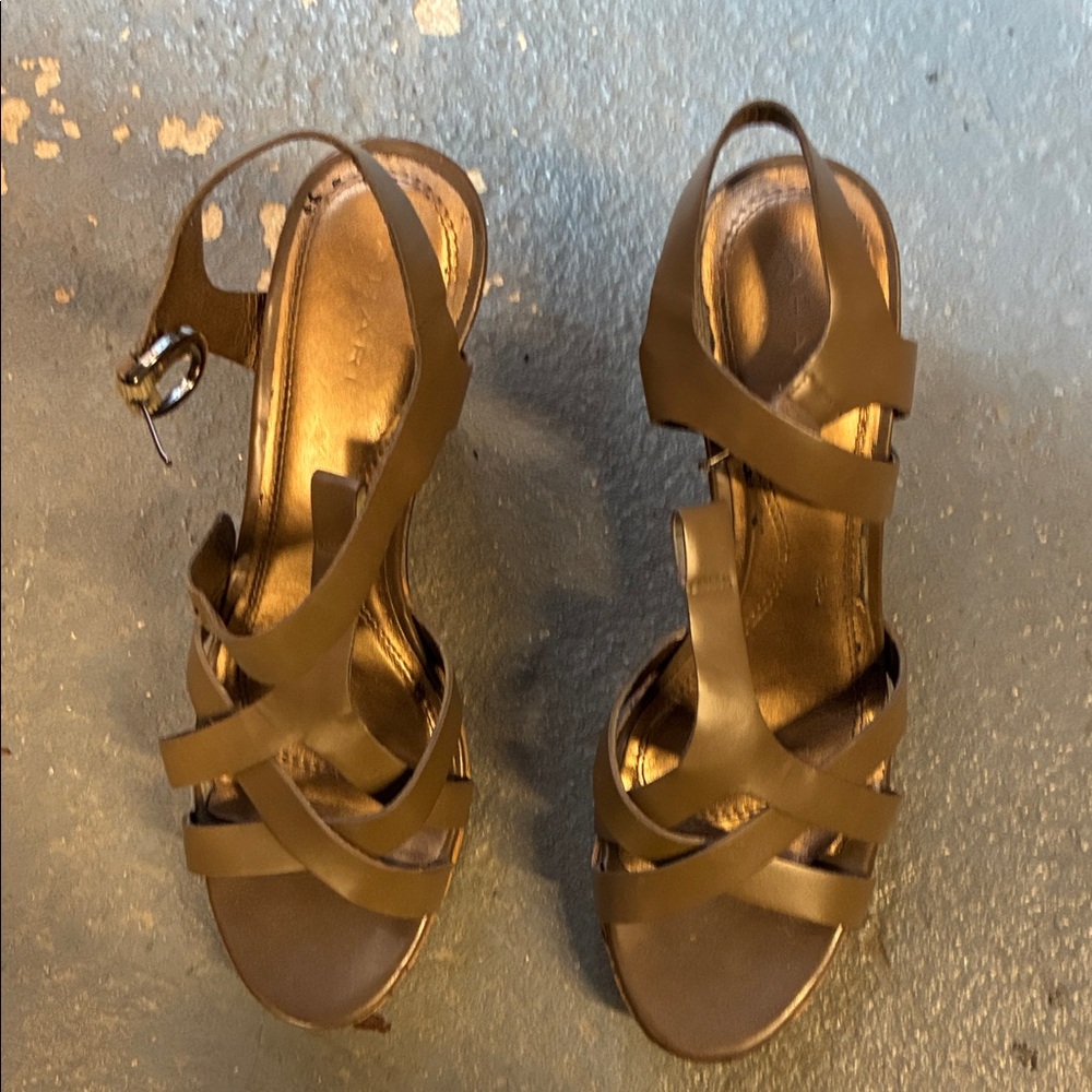 Brown Strappy Sandals
